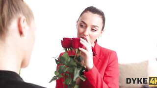 DYKE4K. Pantyhose Pussies