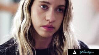 GIRLSWAY - Bullied Teen Khloe Kapri Is Cheered Up By Horny Popular Girl Gia Derza In The Bathroom - 3 image