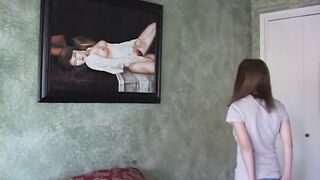 Two Inexperienced Lesbians Lick Each Others - 2 image