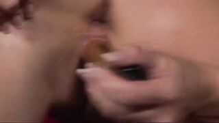 Lesbian friends know how to play with toys at night - 11 image