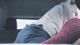 Hot lesbian strapon play at public rest stop - 11 image