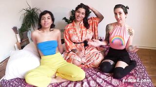 Ersties: Fun Lesbians Have a Hot Sex Session - 3 image