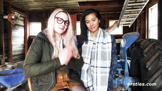 Ersties: Hanna Has Sexy Lesbian Fun With Her Roommate - 2 image