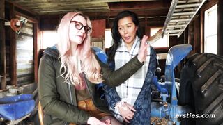 Ersties: Hanna Has Sexy Lesbian Fun With Her Roommate - 4 image