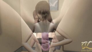 Two lesbians fucking on a single bed - Golden Lesbians - 15 image