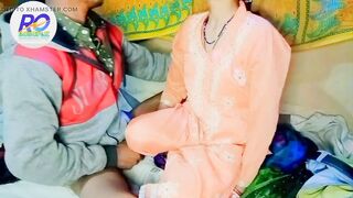 Indian Desi Village salvar suit me sisters ki chudai brother ko sister ne garam kiya Hindi audio clear voice - 9 image