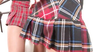 Two sweet babes feels so exciting by touching each other