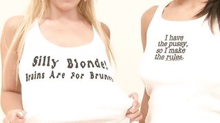 Teen sluts touching each others tits for arousal - 8 image