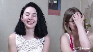 Ersties: 18 year old student fucks her friend with strap-on - 12 image