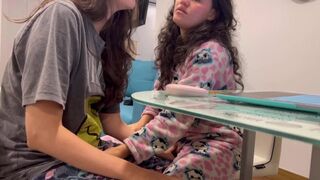 We pretend to study while we secretly touch ourselves - 1 image