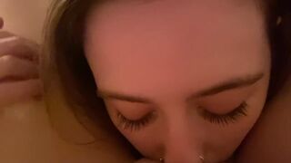 Shower squirting and pussy eating | Rose & Zoey - 11 image