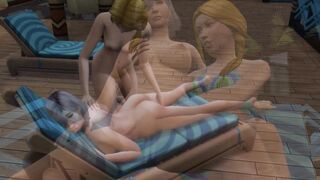 How Rich It Is to Have Lesbian Sex After a Party - 6 image