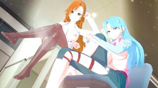 GLACIES AND CLIANA RIMSKAYA HAVE INTENSE LESBIAN SEX  - 15 image