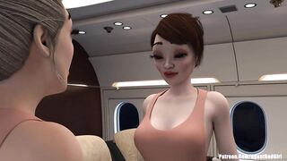 Boss Fucks Stewardess Hard In Tight Ass (3D animation) - 3 image