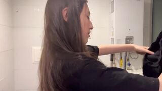 I fuck my stepsister in the laundry room while her mom is at home!! - 2 image