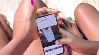 SPONKY AND PRETTY PRESH ON EXPLOSIVE LESBIAN QUIVERING ORGASM - 5 image