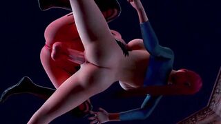 Futa dickgirl's stone dick suddenly came to life and fucked a bitch - 11 image