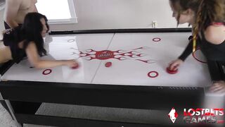 Strip Air Hockey with the Girls is Exhausting for More Ways than One - 3 image