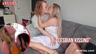 Ersties: Sexy Lesbian Babes Kissing Compilation - 1 image