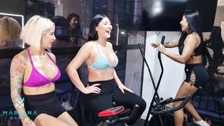 Hot workout at the with my friends Agata Ruiz & Martina Smith - Mariana Martix - 3 image