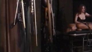 Lusty redhead loves slapping sexy brunette bitche's buns - 15 image