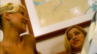 Horny and horny lesbians enjoy licking their pussy and - 2 image