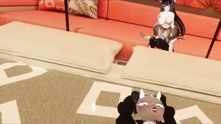 Shy Bunny Girls First time using the Gravity lovense toy