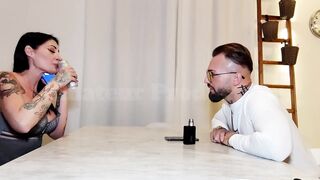 Stepsister Likes Pussy Too, Friend Fucks Stepsister's Boyfriend (THREESOME) - 6 image