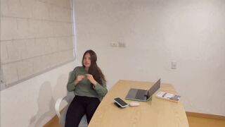 My husband hires a lesbian secretary and she doesn't know that I ended up having sex with her - 8 image