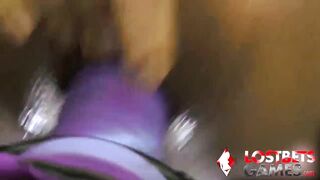 Two hotties play amazing strip games with sexy forfeits - 15 image