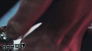 Modification of the girl made two bitches very happy - Animation Pov futanari 3some sex, where dickgirl fucks two girls - 9 image