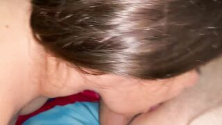 My stepsister is horny and she goes to look for me when I'm working so that I can fuck her pink pussy - 10 image