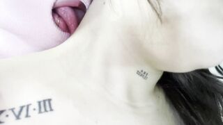 My girlfriend hired a maid and I fucked her and left her, lesbians - 5 image