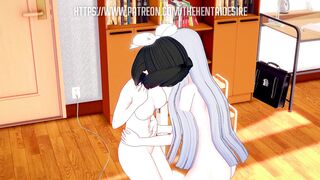 LAURA BODEWIG AND MIKU KONIHATA HAVE LESBIAN SEX  - 4 image