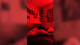 Lesbians play with hot wax - 3 image