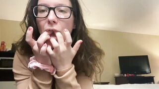 2 HORNY 18YO SEXY LESBIAN AMATEUR TEENS SEDUCE STRIP PLAY W/ PUSSIES & FUCK GUY- BBW & BABE STRIP! - 2 image