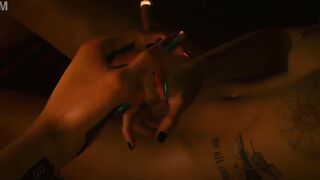 Animation Lesbian Pov sex - 3d erotica where naked Judy Alvarez have sex with girl - 10 image