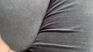 Public sex in the parking lot of my house, what a wet vagina! - 3 image