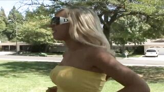 Christine Alexis and Jessica Lynn Sexy lesbians lick each - 2 image