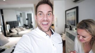 Two Couples Fuck together on Holidays - first Lesbian Scene Vlog - 3 image