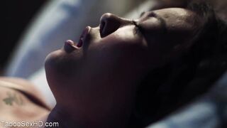 Asian chick masturbate and threesome