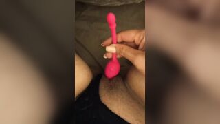 I touch my pussy while waiting for a cock - 1 image