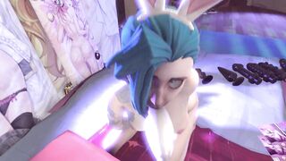 horny teen pounding hard ALL her holes in bedroom using huge dildo, anal plug and bbc to stretch her mouth - 12 image