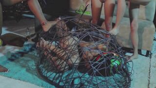 watch as we tie her up and bully her GGmansion - 15 image