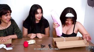 Lesbic slumber party threesome sponsored by Funzze! Staring Min Galilea, Selena Vega and Cindy Luna - 5 image