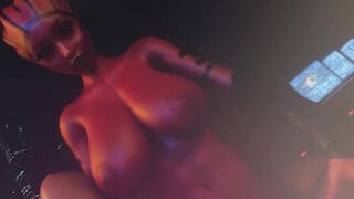 Futunari fucks a hot girl in space - 13 image
