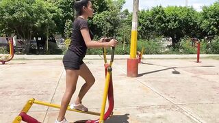 I take home a BEAUTIFUL GIRL from the park and end up fucking - 2 image