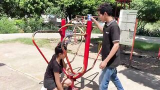I take home a BEAUTIFUL GIRL from the park and end up fucking - 3 image
