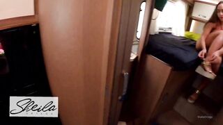 Two real couples are going to have sex in a caravan Briana Banderas foursome SHeila Ortega and Marco Banderas - 12 image