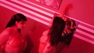 A night out for drinks Horny lesbian stepsisters lick their pussies intensely - Porn in Spanish - 2 image